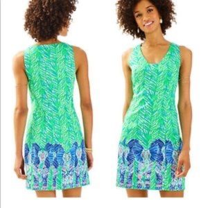 Lilly Pulitzer Tandie Shift Dress Toucan Green
